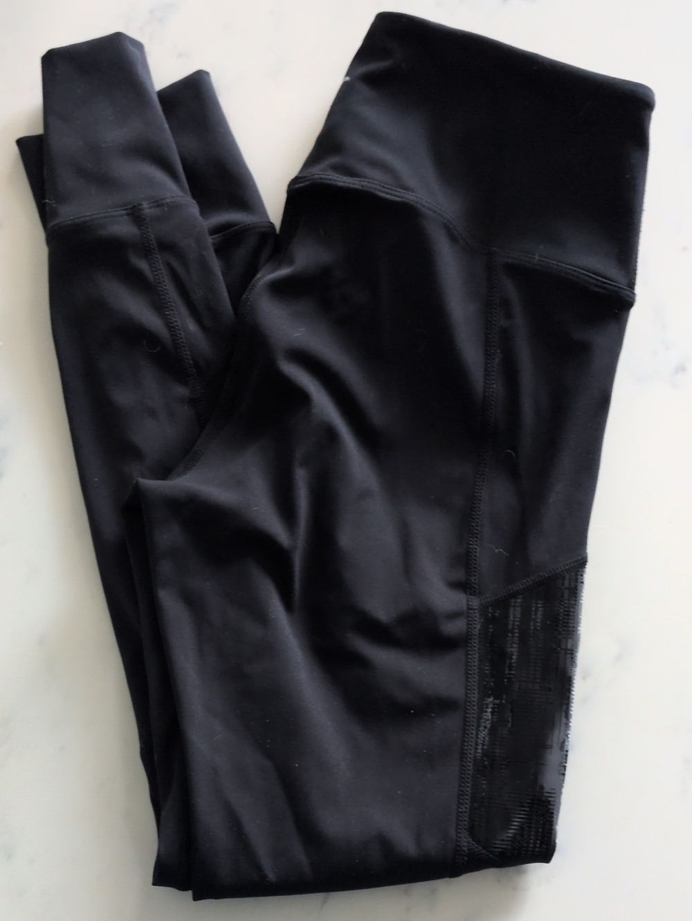 Zyia Black High-Waist Athletic Leggings